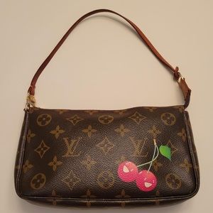 Louis Vuitton Pochette Cherry Handbag